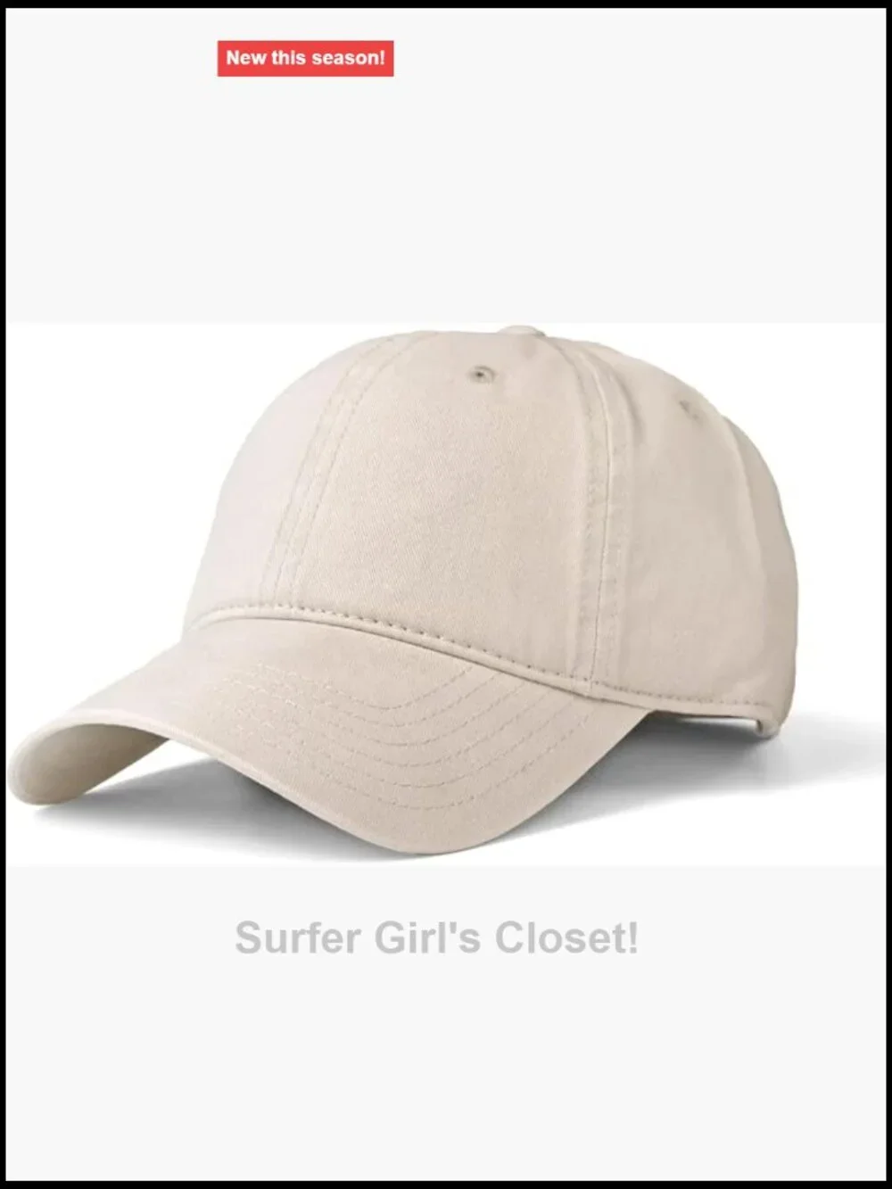 Vintage Washed Distressed Twill Adjustable Dad Hat Baseball Cap